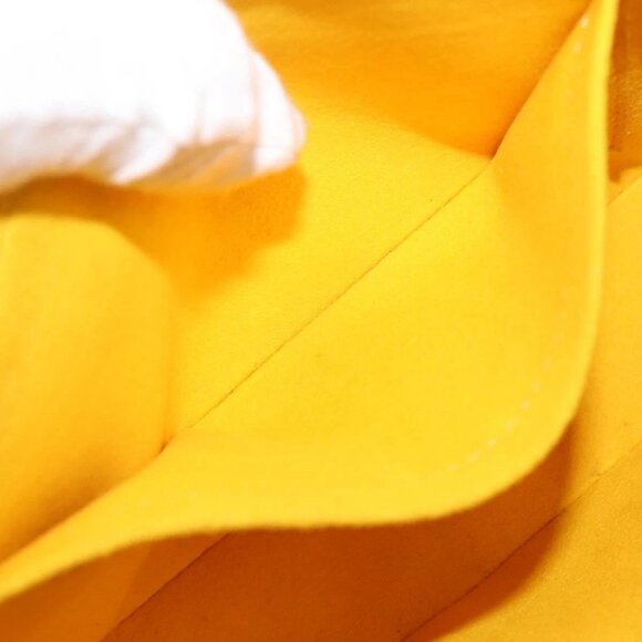 LOUIS VUITTON Epi Pochette Accessoires Accessory Pouch Yellow M52989 Auth 146464 - Picture 13 of 16